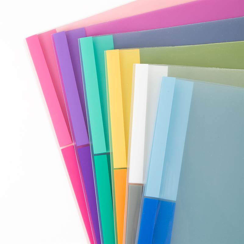 Pochettes-enveloppes Tarifold Color Collection A4 polypropylène assorties -  lot de 12 pas cher